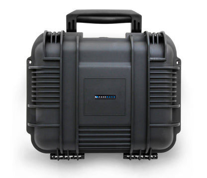 14" Waterproof Hard Travel Case with Padlock Rings and Customizable Foam - Fits Accessories up to 10.5" x 7.5" x 4.25"