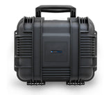 CASEMATIX 14" Waterproof Hard Travel Case with Padlock Rings and Customizable Foam - Fits Accessories up to 10.5" x 7.5" x 4.25"