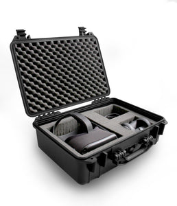 Casematix 18 inch Waterproof Vr Headset Case for Oculus Quest 2019 and Virtual Reality Controllers in Customizable Foam - Case Only