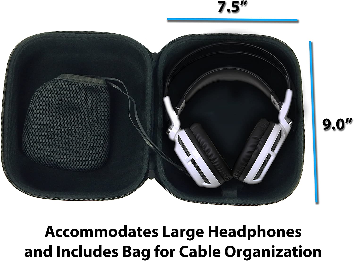 Geekria Headphones Case Audio-Technica ATH-M50X, ATH-M50XBT2,Hard Portable  Bluetooth Earphones Headset Bag For Cable Accessories - AliExpress