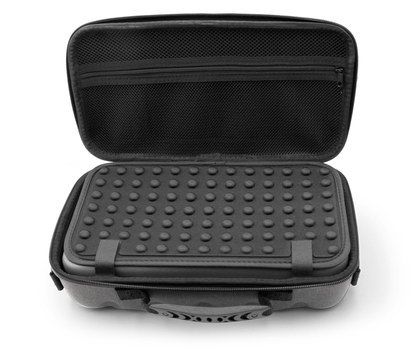 12.75" Hard Shell EVA Travel Case with Shoulder Strap and Padded Divider - Fits Accessories up to 11.5" x 5.5" x 2"
