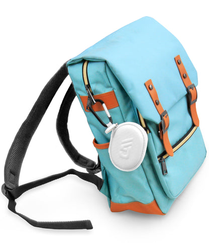 3.25" Hard Shell EVA Travel Case with Carabiner Clip - Fits Accessories up to 3" x 1.75" x 1.5"