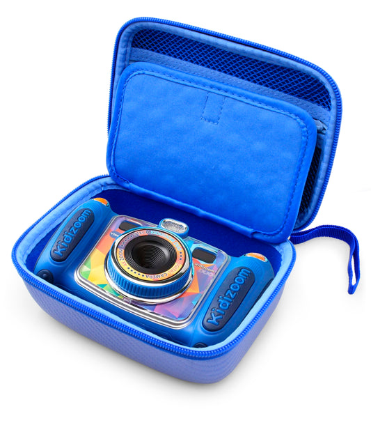 Camera Case Compatible with VTech Kidizoom Pix/Duo/Twist - EVA Protection with Accessory Storage & Fun Design for Kids - Case Only