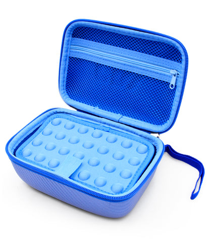 Travel Case with Wrist Strap for Blinger Deluxe Set, Blinger Refill Gems and More Hair Jewels and Nail Glam Childrens Accessories, Case Only