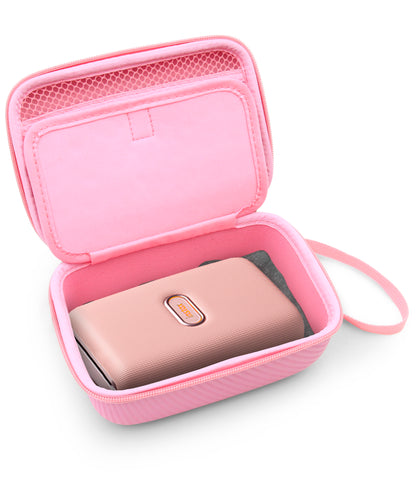 Travel Carrying Case for Fujifilm Instax Mini Link Smartphone Photo Printer and Instant Film, Includes EVA Carry Case Only with Foam