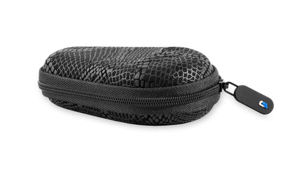 4.75" Hard Shell EVA Travel Case with Carabiner Clip - Fits Accessories up to 4.25" x 1-2.25" x 0.9"