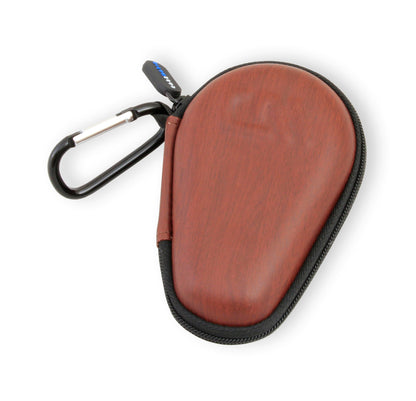 4.75" Hard Shell EVA Travel Case with Carabiner Clip - Fits Accessories up to 4.25" x 1-2.25" x 0.9"
