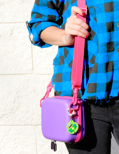 5.25" Hard Shell EVA Travel Case with Wrist Strap - Fits Accessories up to  4.5” X 4.5” X 2"