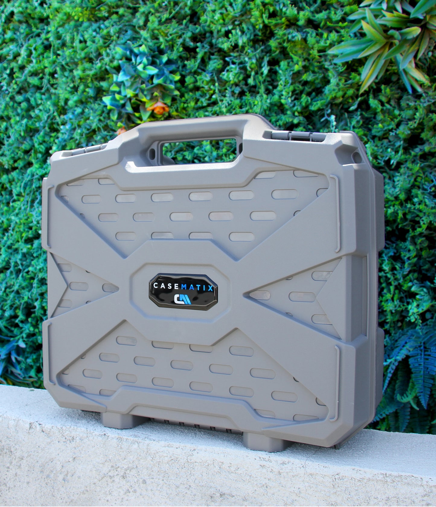 16" Hard Travel Case with Padlock Rings and Customizable Foam - Fits Accessories up to 14" x 10.75" x 4"