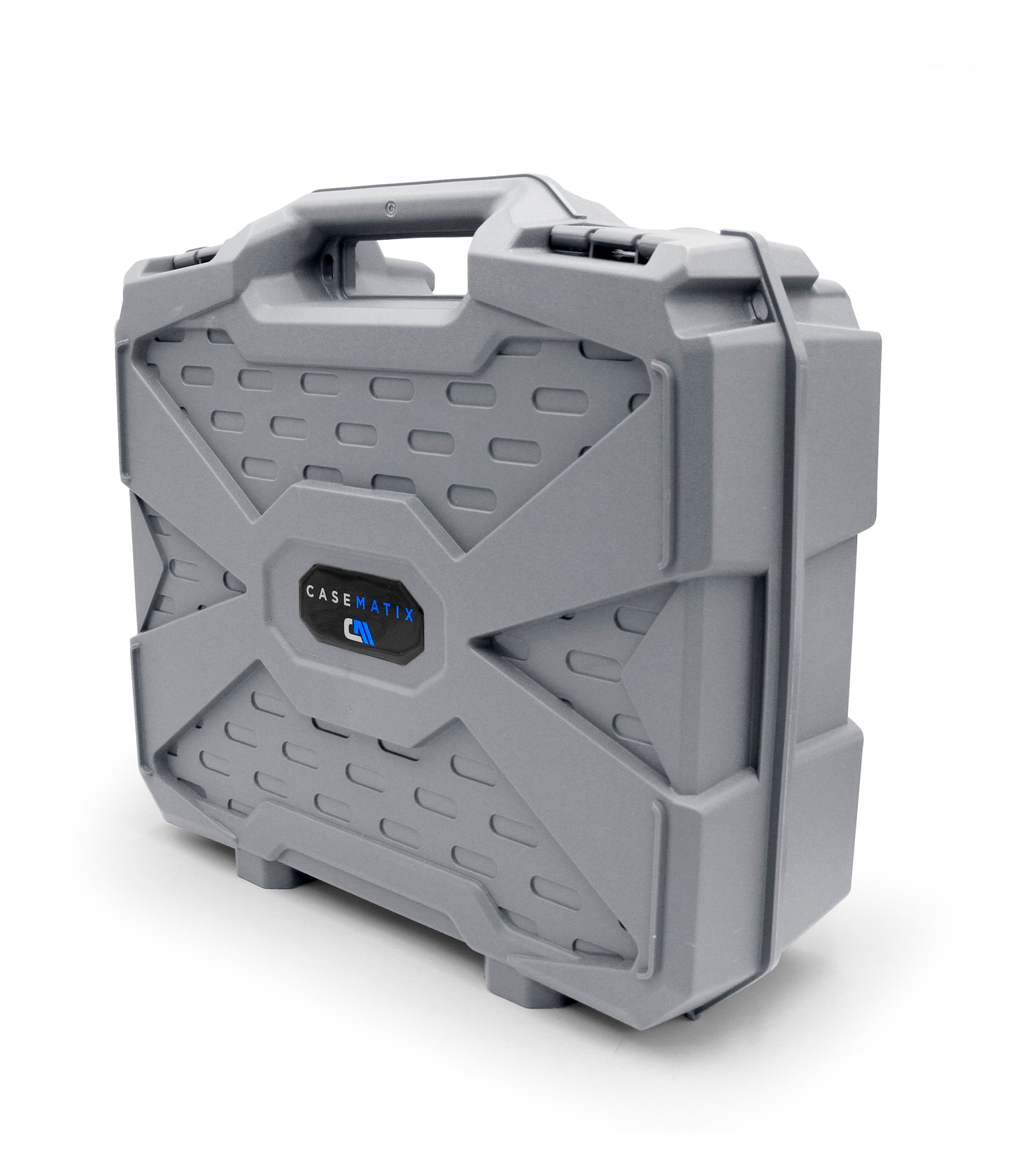 16" Hard Travel Case with Padlock Rings and Customizable Foam - Fits Accessories up to 14" x 10.75" x 4"