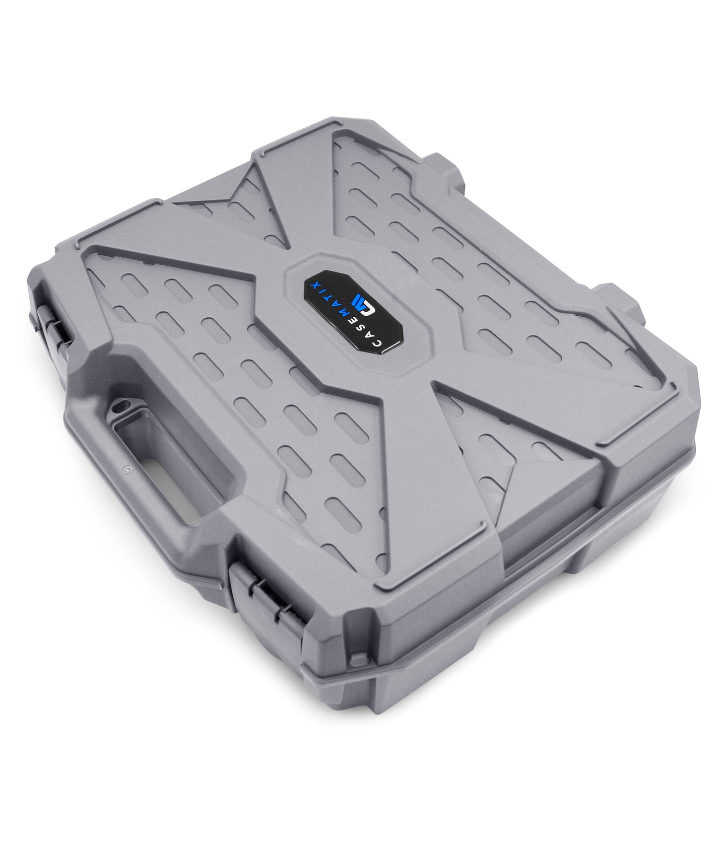 16" Hard Travel Case with Padlock Rings and Customizable Foam - Fits Accessories up to 14" x 10.75" x 4"